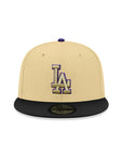 Los Angeles Dodgers Vegas Gold Black Dodger Stadium 40th Anniversary SP 59Fifty Fitted