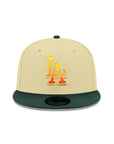 Los Angeles Dodgers Vegas Gold Green 2 Tone 40th Anniversary SP 59Fifty Fitted