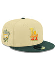 Los Angeles Dodgers Vegas Gold Green 2 Tone 40th Anniversary SP 59Fifty Fitted