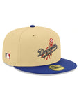 Los Angeles Dodgers Vegas Gold Royal 2 Tone Batterman SP 59Fifty Fitted