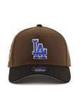 Los Angeles Dodgers Brown Black 2 Tone 100th Anniversary SP 9Forty A-Frame Snapback