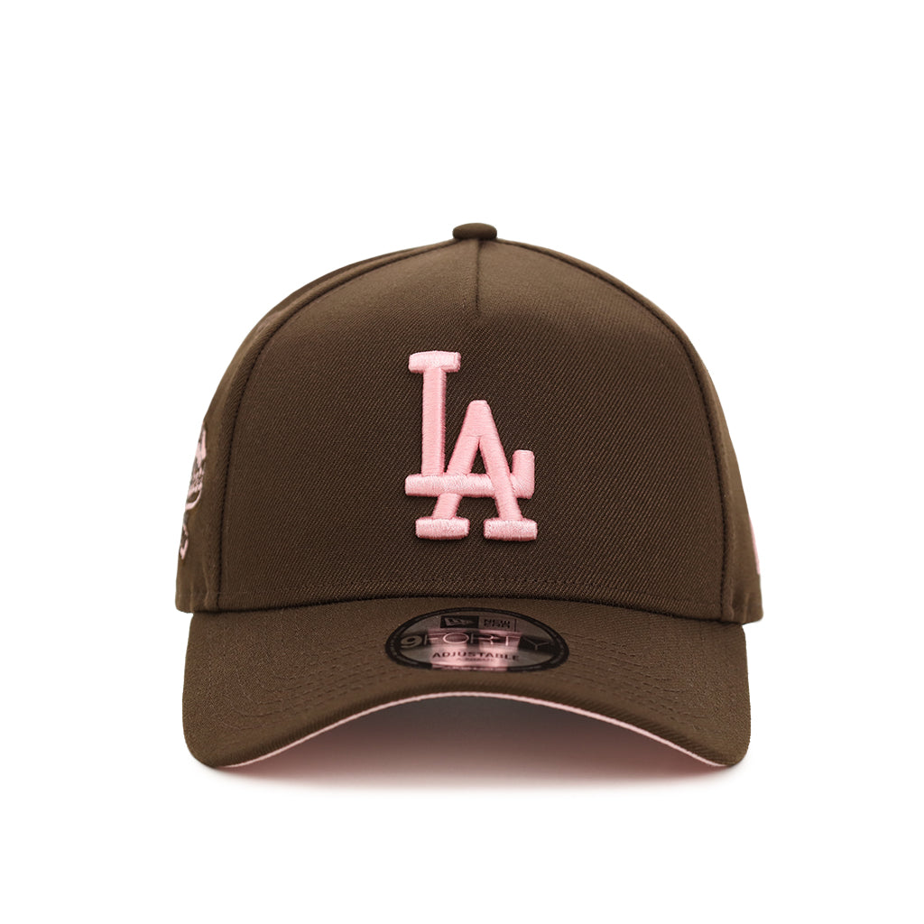 Los Angeles Dodgers Brown On Pink 100th Anniversary SP 9Forty A