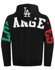 Pro Standard Los Angeles Dodgers Mexico Wingspan Drop Shoulder Black Hoody