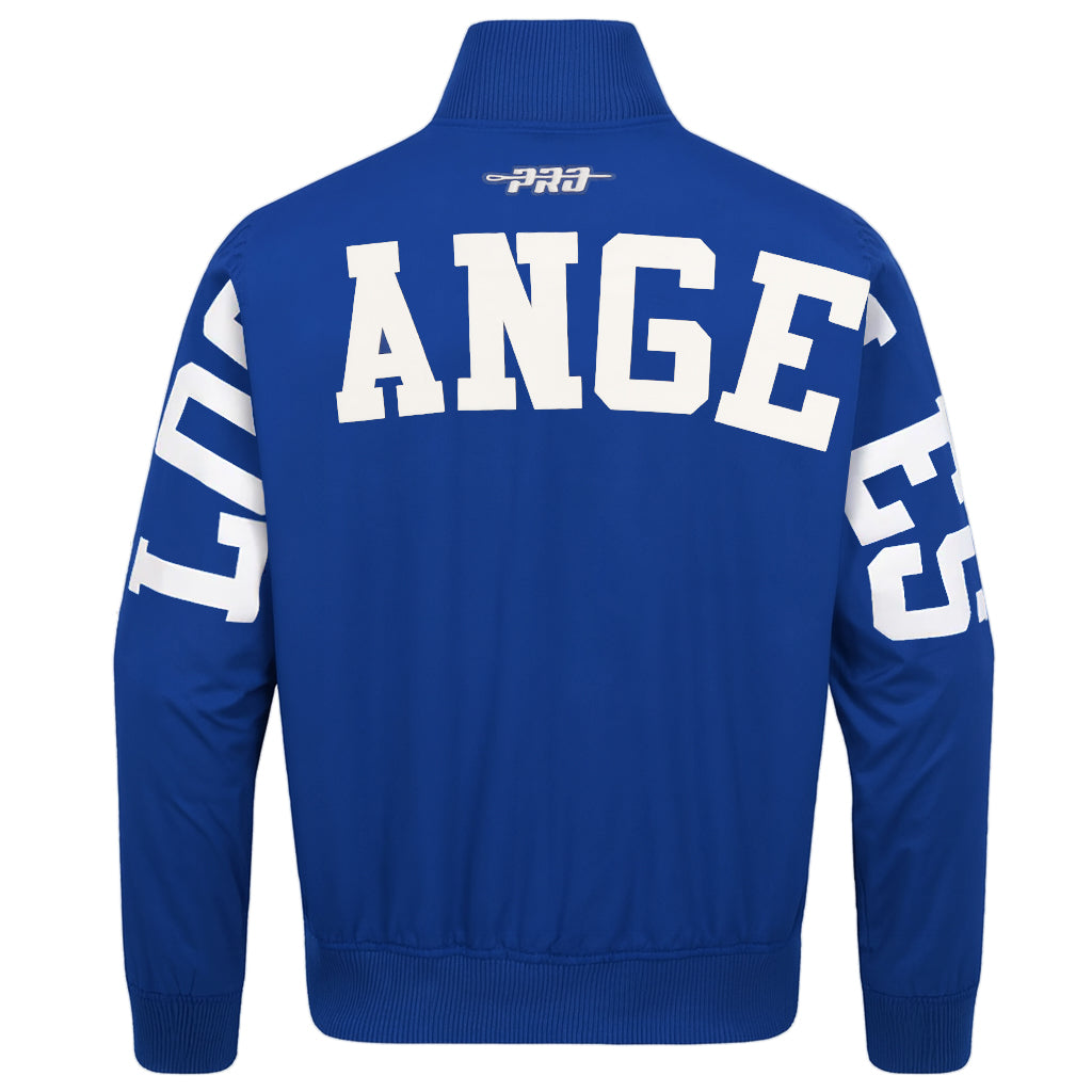 Pro Standard Los Angeles Dodgers Blue Wingspan Twill Jacket