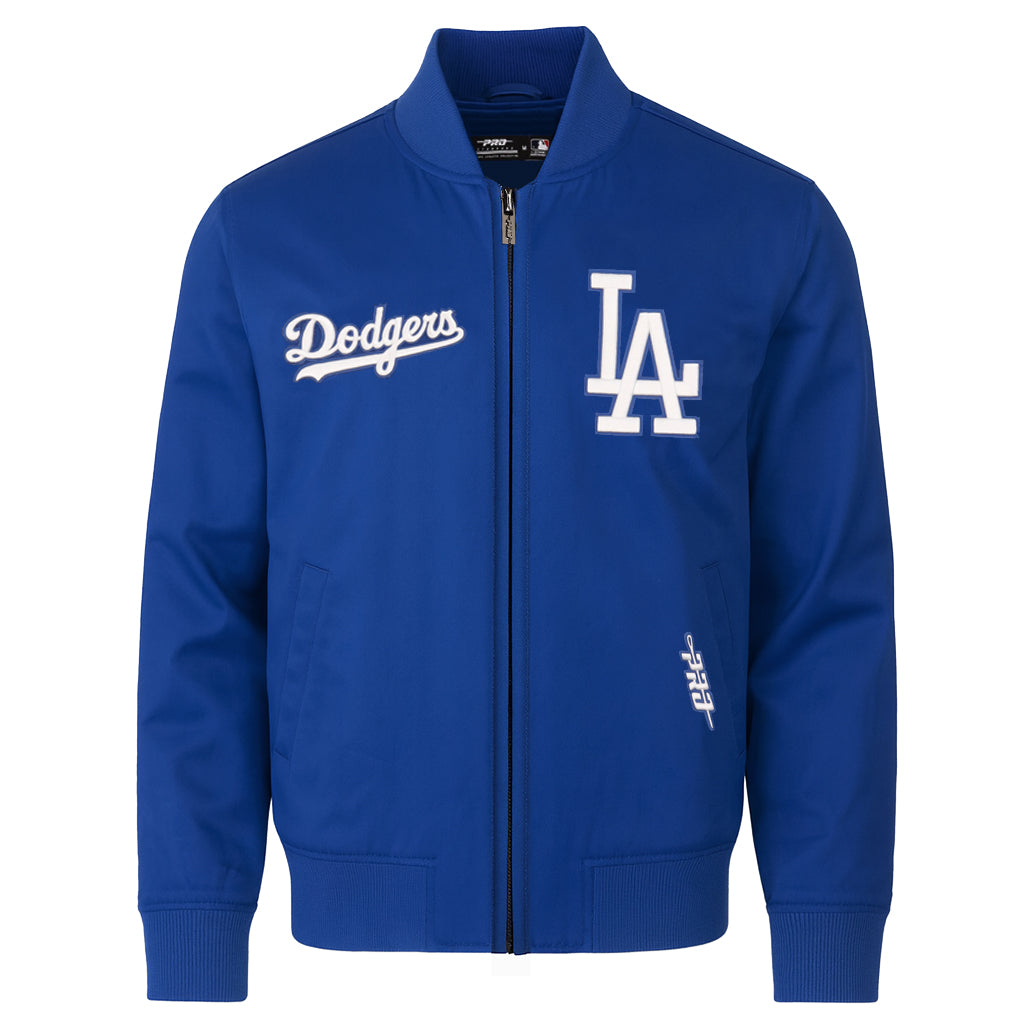 Pro Standard Los Angeles Dodgers Blue Wingspan Twill Jacket