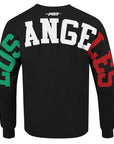 Pro Standard Los Angeles Dodgers Mexico Wingspan Drop Shoulder Black Crewneck