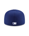 Los Angeles Dodgers Wordmark Script Royal MLB 59Fifty Fitted Hat