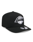 Los Angeles Lakers Black On White 9Fifty A-Frame Snapback
