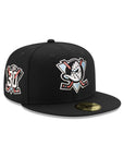 Anaheim Ducks X Mexico Alternate 30th Anniversary SP NHL Black 59Fifty Fitted
