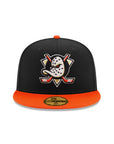 Anaheim Ducks Black Orange 30th Anniversary SP NHL 59Fifty Fitted