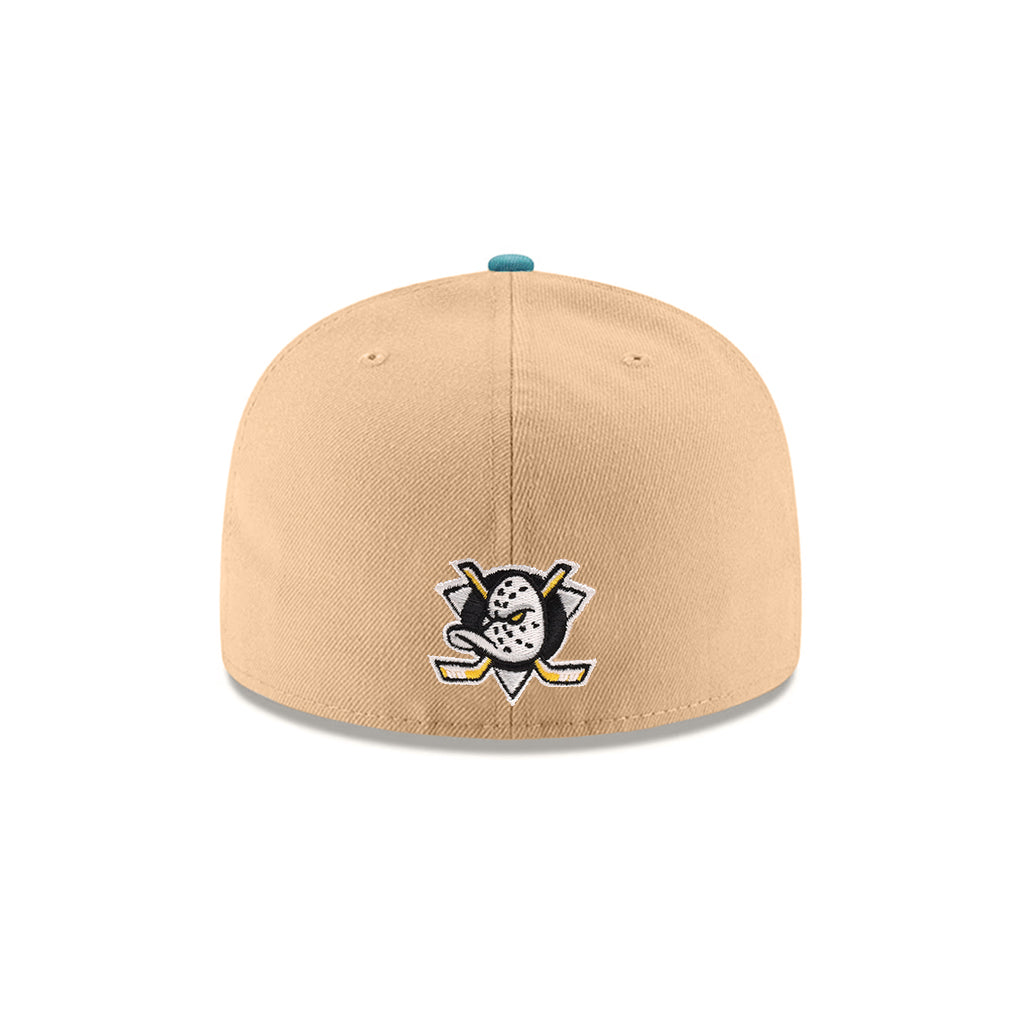 Anaheim Ducks Candied Pecan Plum 2 Tone 30th Anniversary SP NHL 59Fifty Fitted