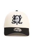 Anaheim Ducks Chrome Black 2 Tone NHL 9Forty A-Frame Snapback