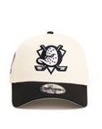 Anaheim Ducks Chrome Black 2 Tone 30th Anniversary SP NHL 9Forty A-Frame Snapback