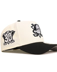 Anaheim Ducks Chrome Black 2 Tone 30th Anniversary SP NHL 9Forty A-Frame Snapback