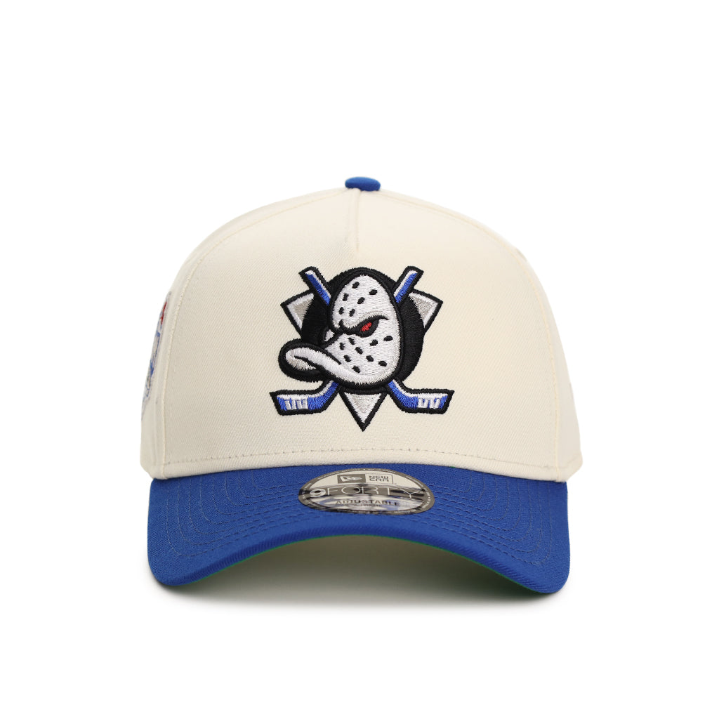 Anaheim Ducks Chrome Royal 2 Tone 2014 Stadium Series SP NHL 9Forty A-Frame Snapback
