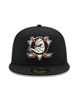 Anaheim Ducks Black 20th Anniversary SP NHL 59Fifty Fitted