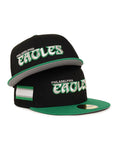 Philadelphia Eagles Black Green 2 Tone Flag Stripe SP 59Fifty Fitted