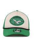 Philadelphia Eagles Stone Team Color 9Forty A-Frame Foam Trucker Snapback