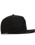 Philadelphia Eagles Black On Black 9Fifty A-Frame Snapback