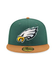Philadelphia Eagles Green Bronze 2 Tone 1999 Draft SP 59Fifty Fitted