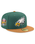 Philadelphia Eagles Green Bronze 2 Tone 1999 Draft SP 59Fifty Fitted
