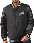 Starter Philadelphia Eagles First Rounder Varsity Jacket