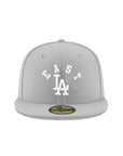 East Los Angeles Dodgers Gray 59Fifty Fitted