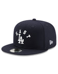 East Los Angeles Dodgers Navy 9Fifty Snapback