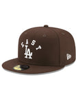 East Los Angeles Dodgers Walnut Brown 59Fifty Fitted