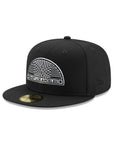 East Los Angeles Arch Black On White 59Fifty Fitted