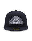 East Los Angeles Arch Navy On White 59Fifty Fitted