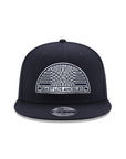 East Los Angeles Arch Navy On White 9Fifty Snapback