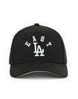 East Los Angeles Dodgers Black On White 9Forty A-Frame Snapback