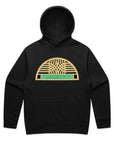 CrownMinded East Los Angeles Arch Black Pull Over Hood