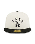 East Los Angeles Dodgers Chrome Black 2 Tone 59Fifty Fitted