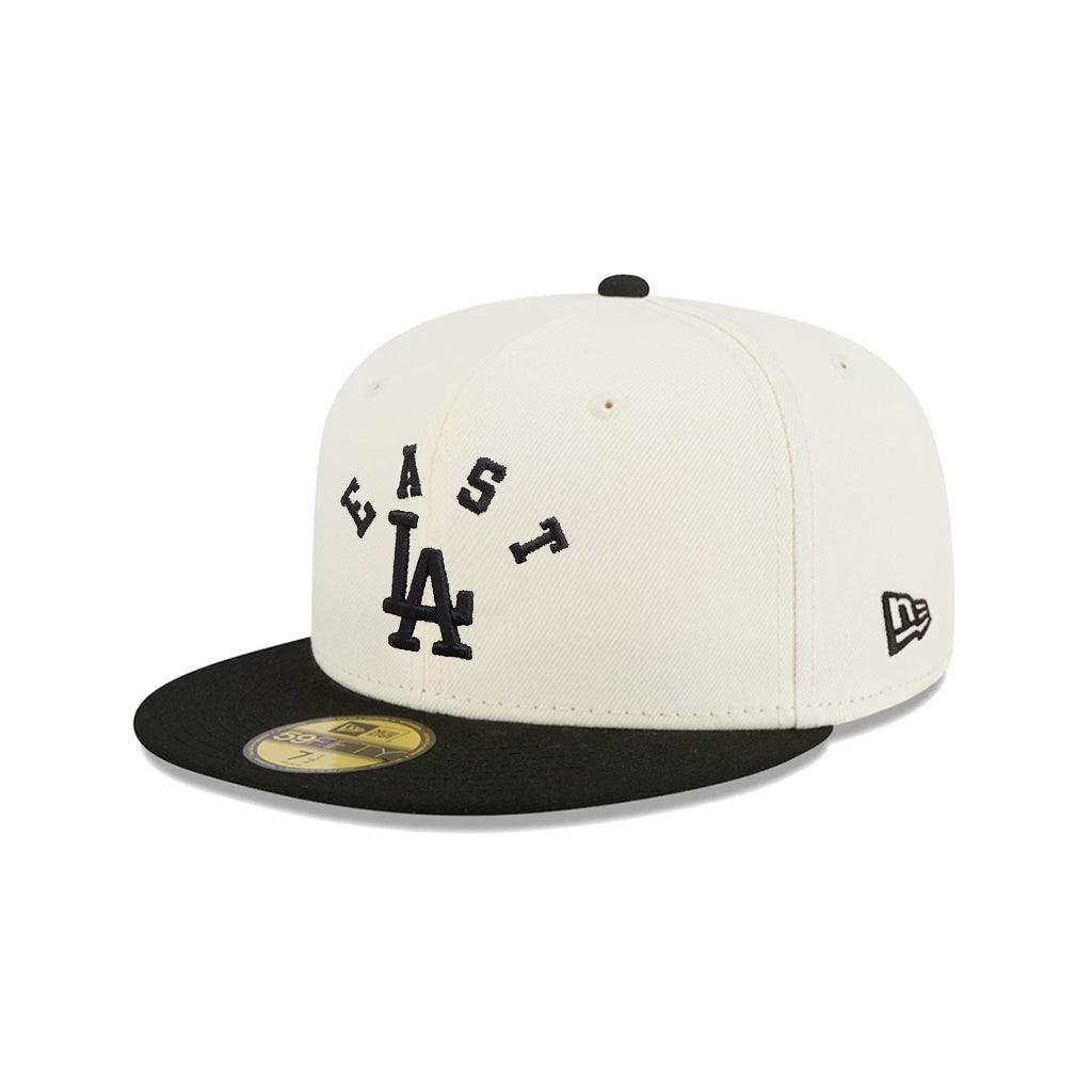 East Los Angeles Dodgers Chrome Black 2 Tone 59Fifty Fitted