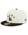 East Los Angeles Dodgers Chrome Black 2 Tone 59Fifty Fitted