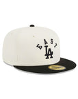East Los Angeles Dodgers Chrome Black 2 Tone 59Fifty Fitted