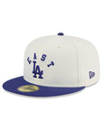 East Los Angeles Dodgers Chrome Royal 2 Tone 59Fifty Fitted