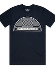 CrownMinded East Los Angeles Arch Navy White Tee