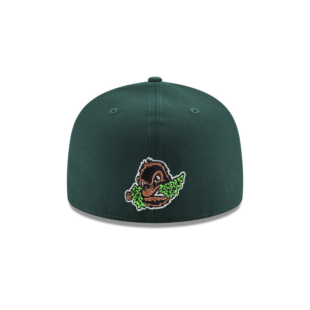 Eugene Emeralds Dark Green Northwest League SP MiLB 59Fifty Fitted