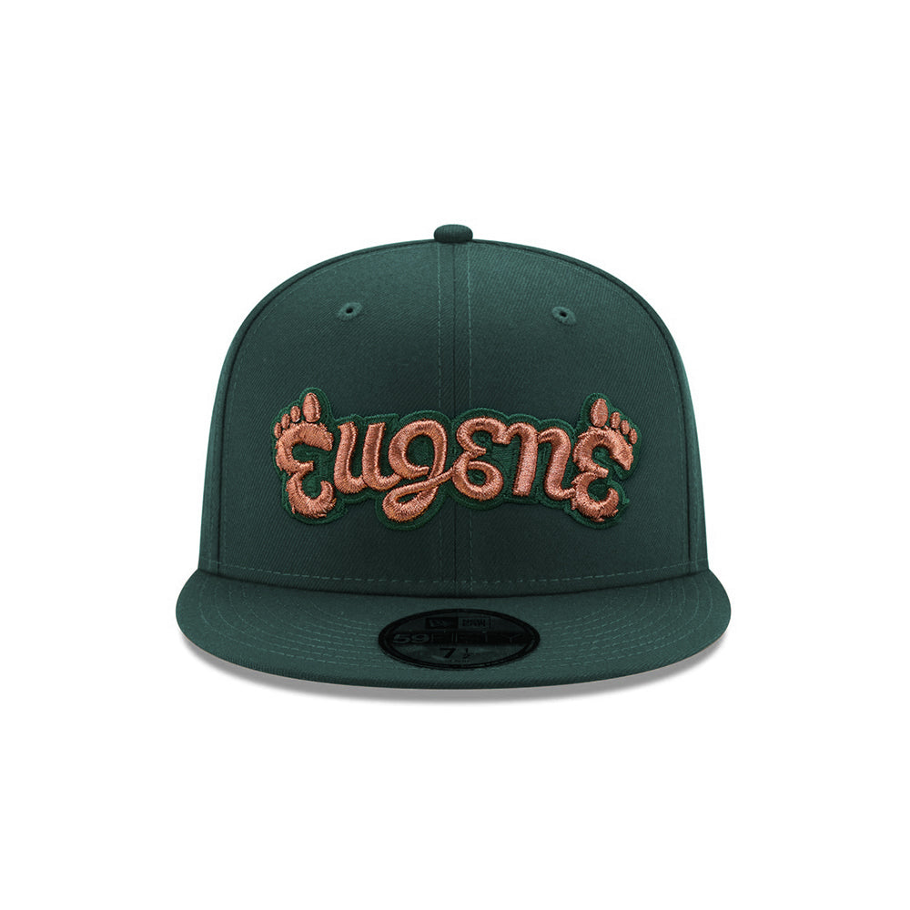 Eugene Emeralds Dark Green Northwest League SP MiLB 59Fifty Fitted