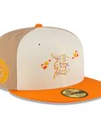 Detroit Tigers Chrome Tri Color Day Of The Dead SP 59Fifty Fitted