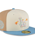 Los Angeles Dodgers Chrome Tri Color Day Of The Dead SP 59Fifty Fitted
