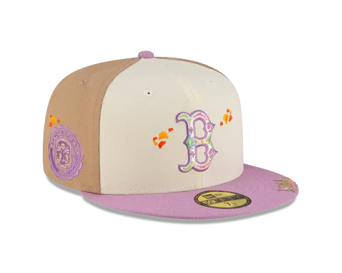 Boston Red Sox Chrome Tri Color Day Of The Dead SP 59Fifty Fitted