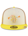 San Diego Padres Chrome Tri Color Day Of The Dead SP 59Fifty Fitted