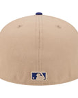 Los Angeles Dodgers Camel Royal 2 Tone 59Fifty Fitted