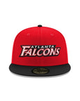 Atlanta Falcons Red Black 2 Tone Retro Falcon SP 59Fifty Fitted