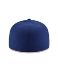 West Side Old English Graffiti Font Royal on White 59Fifty Fitted