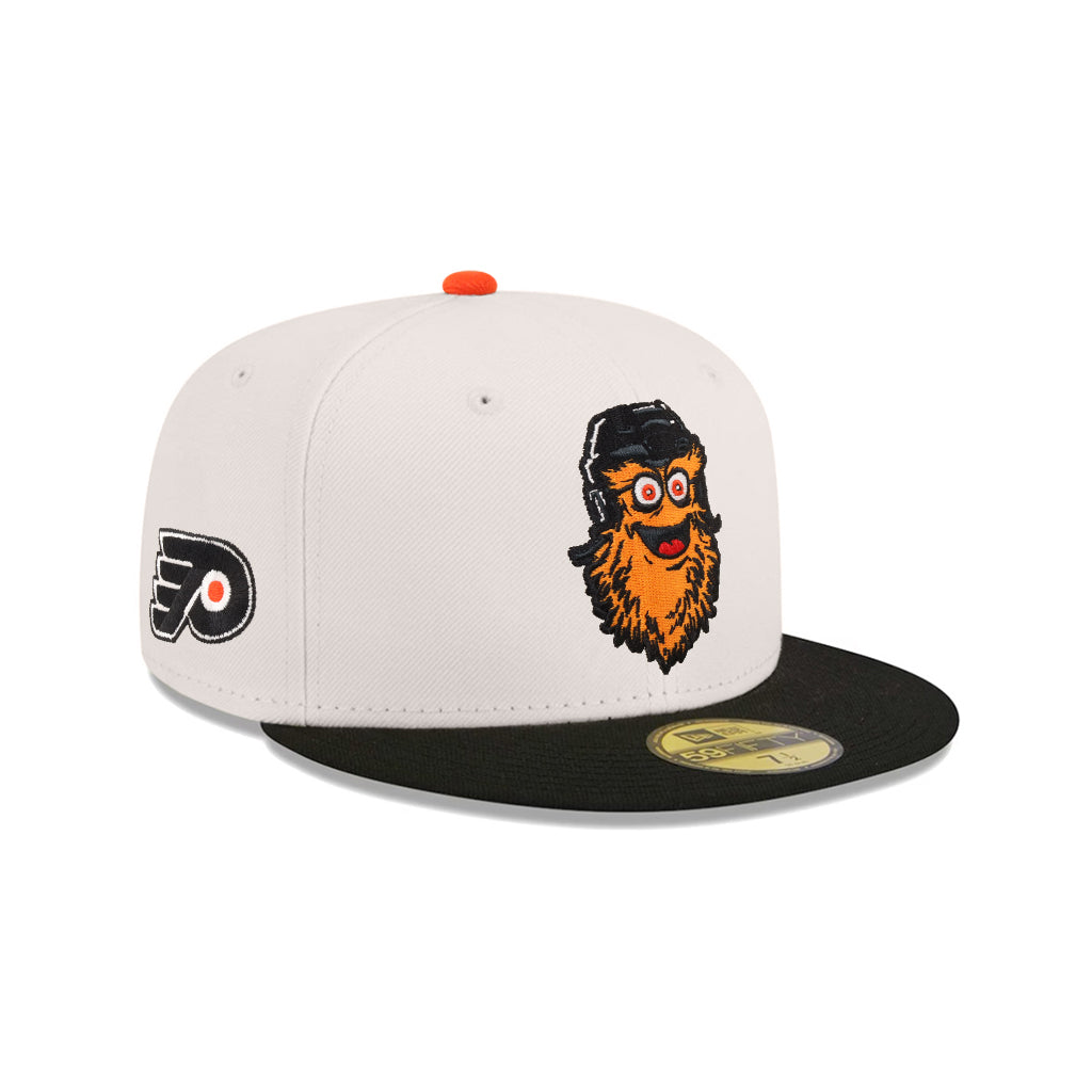 Philadelphia Flyers Mascot Stone Black 2 Tone Team Logo SP NHL 59Fifty Fitted